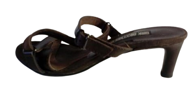 Dirk Bikkembergs – Sandales cuir Deadstock 90s / Y2K – T.35