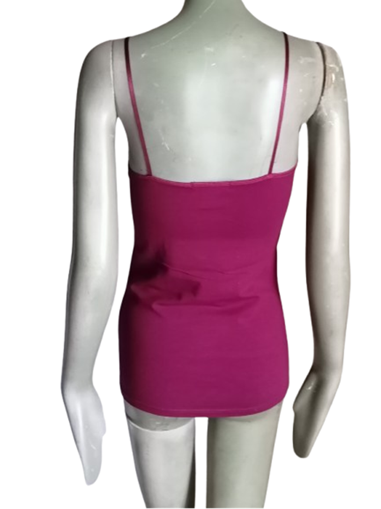 Débardeur femme Zenana Outfitters couleur prune à fines bretelles
