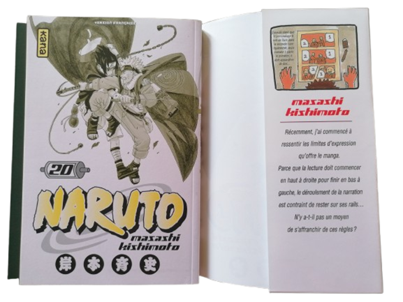 Naruto Tome 20 – Manga Version Française – Neuf