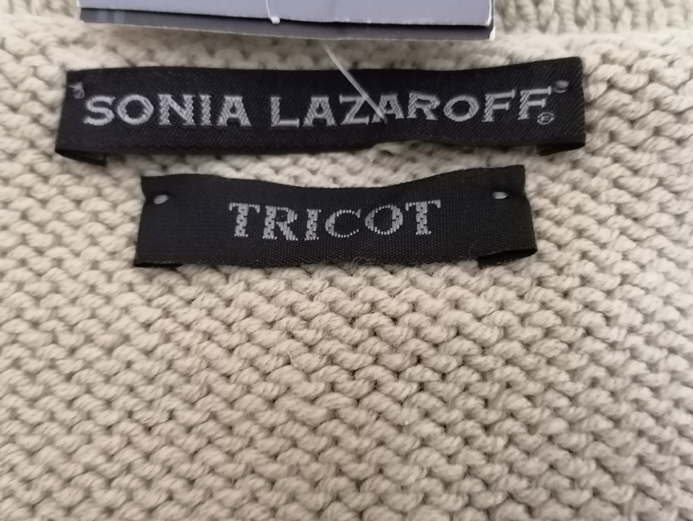 Débardeur Sonia Lazaroff en maille vintage Deadstock