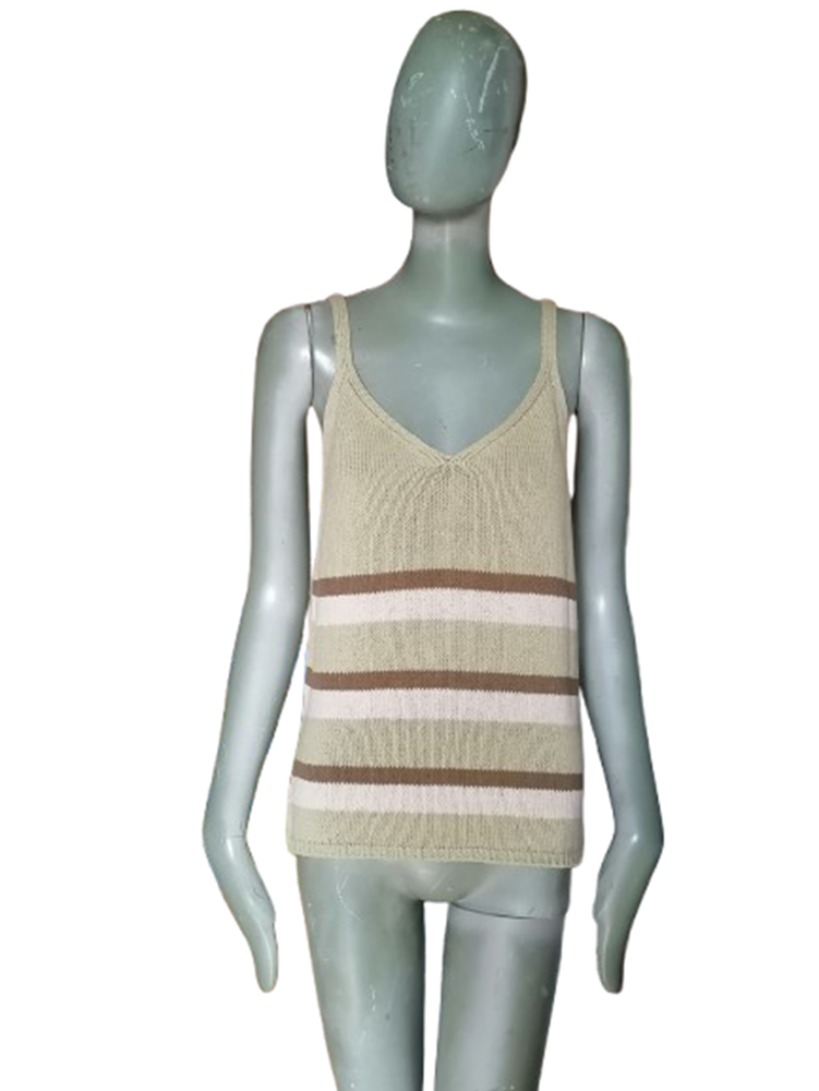 Débardeur Sonia Lazaroff en maille vintage Deadstock