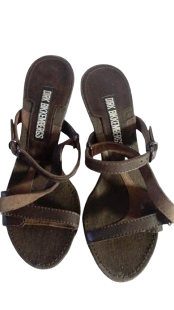 Dirk Bikkembergs – Sandales cuir Deadstock 90s / Y2K – T.35