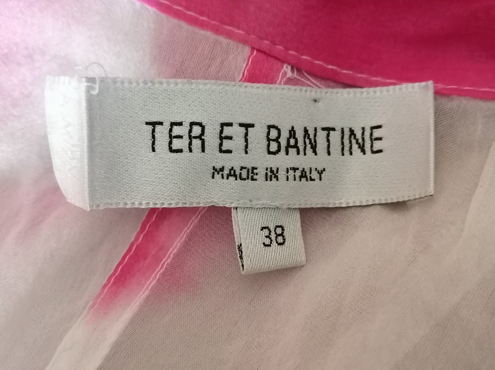 Ter et Bantine Archive – Chemisier asymétrique en soie