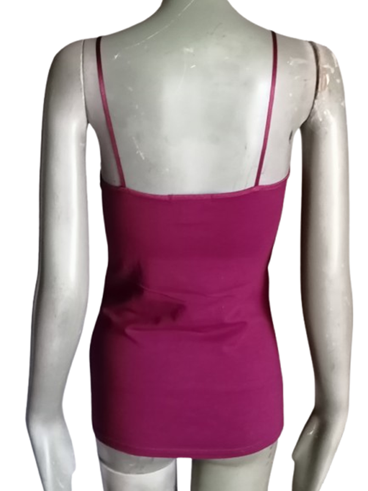 Débardeur femme Zenana Outfitters couleur prune à fines bretelles