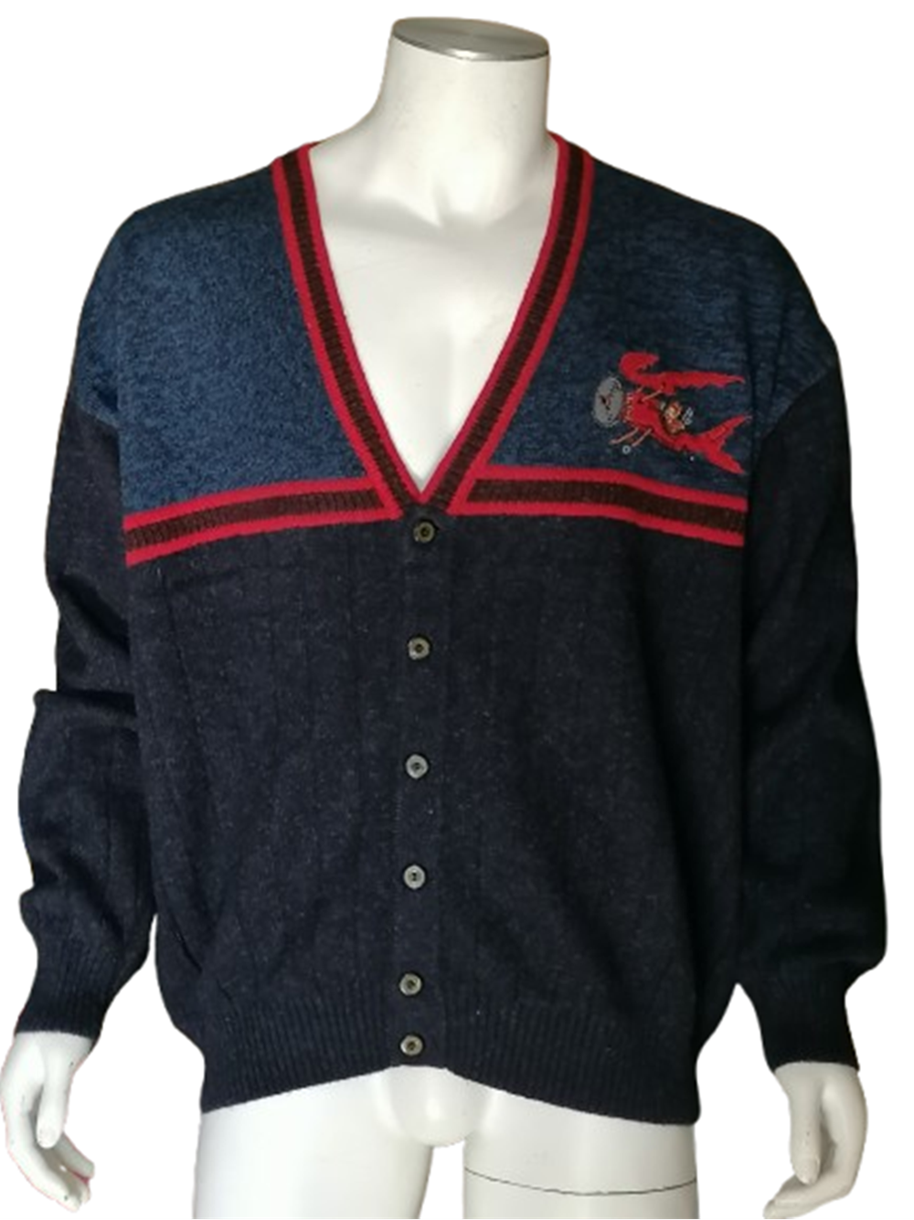 Cardigan iMASCHI Vintage Oversize Deadstock Unisexe