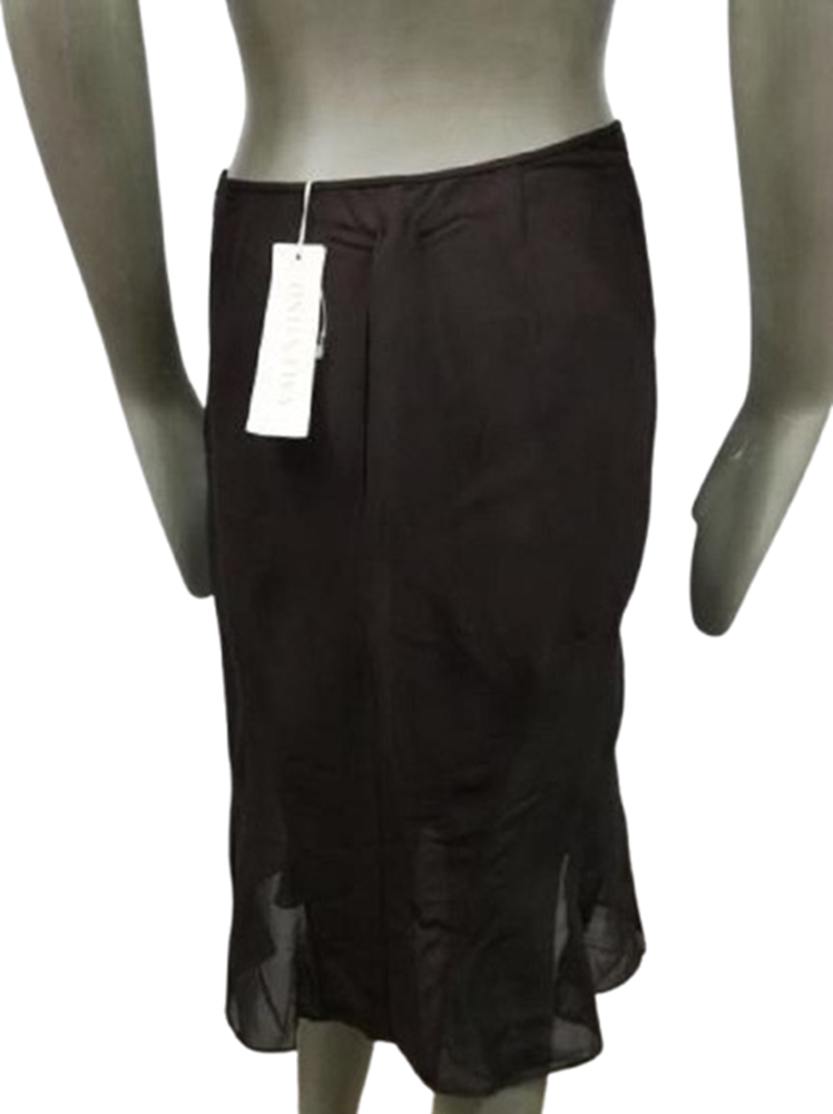 VALENTINO – Jupe Vintage Archive Deadstock en Soie & Viscose – IT 40 – Made in Italy