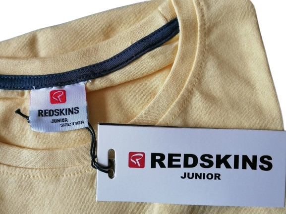 T-Shirt Enfant Redskins Jaune