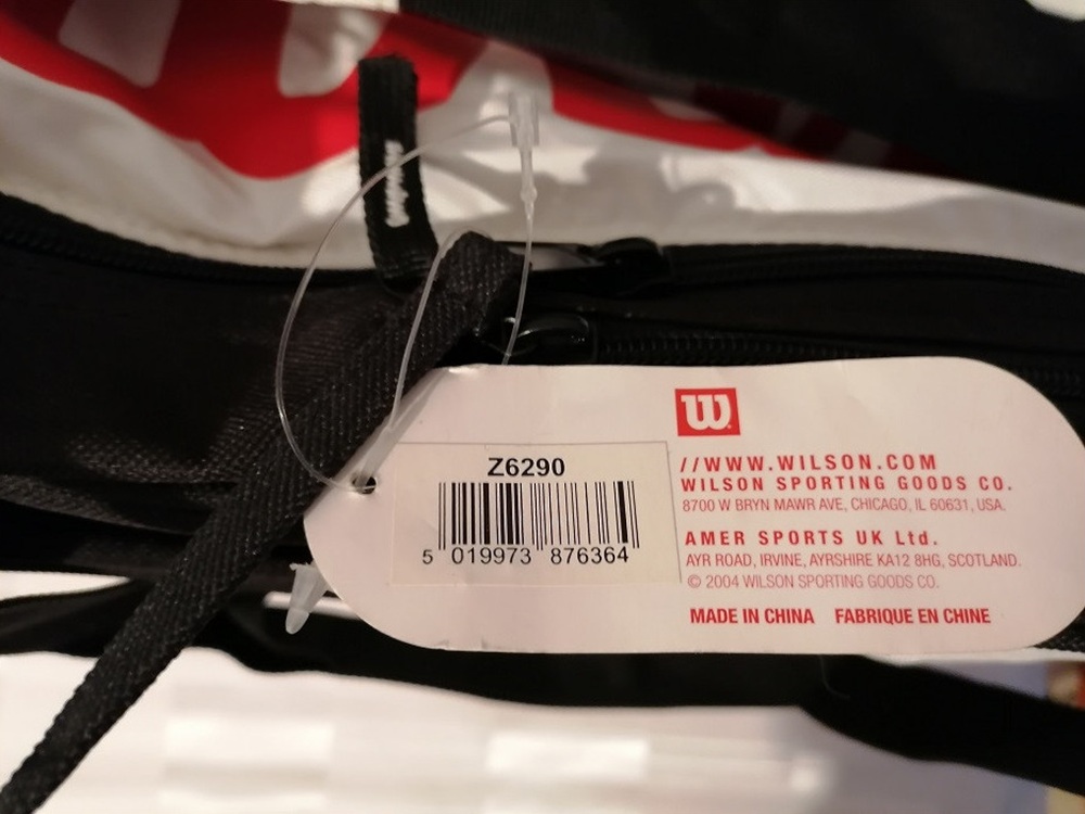 Wilson nCode Pro Tour Z6290 – Sac Tennis Vintage Années 2000 – Collector