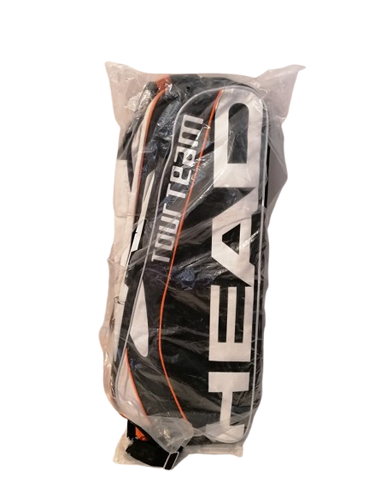 Sac de Tennis HEAD Tour Team Supercombi 9R Black Orange – Deadstock Neuf