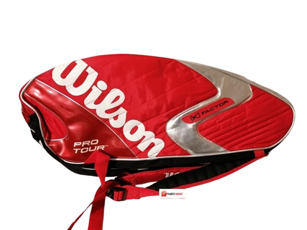 Wilson K Factor Pro Tour Super 6 WRZ612900 – Sac Tennis Deadstock Neuf avec Étiquette