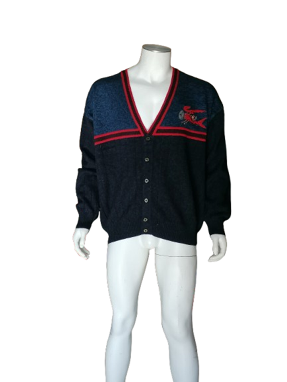 Cardigan iMASCHI Vintage Oversize Deadstock Unisexe