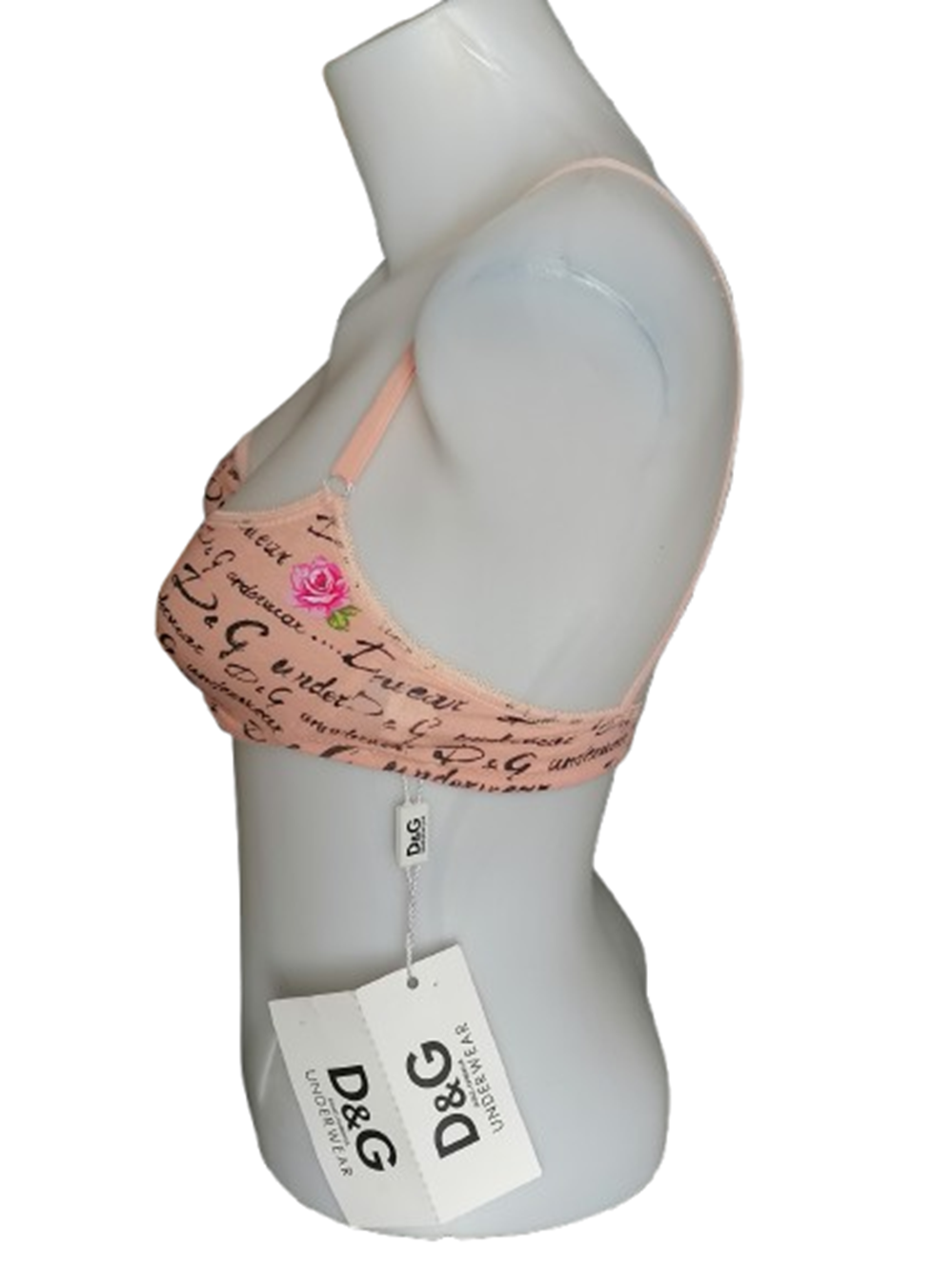 Dolce & Gabbana Y2K – Soutien-gorge vintage deadstock circa 2001-2005