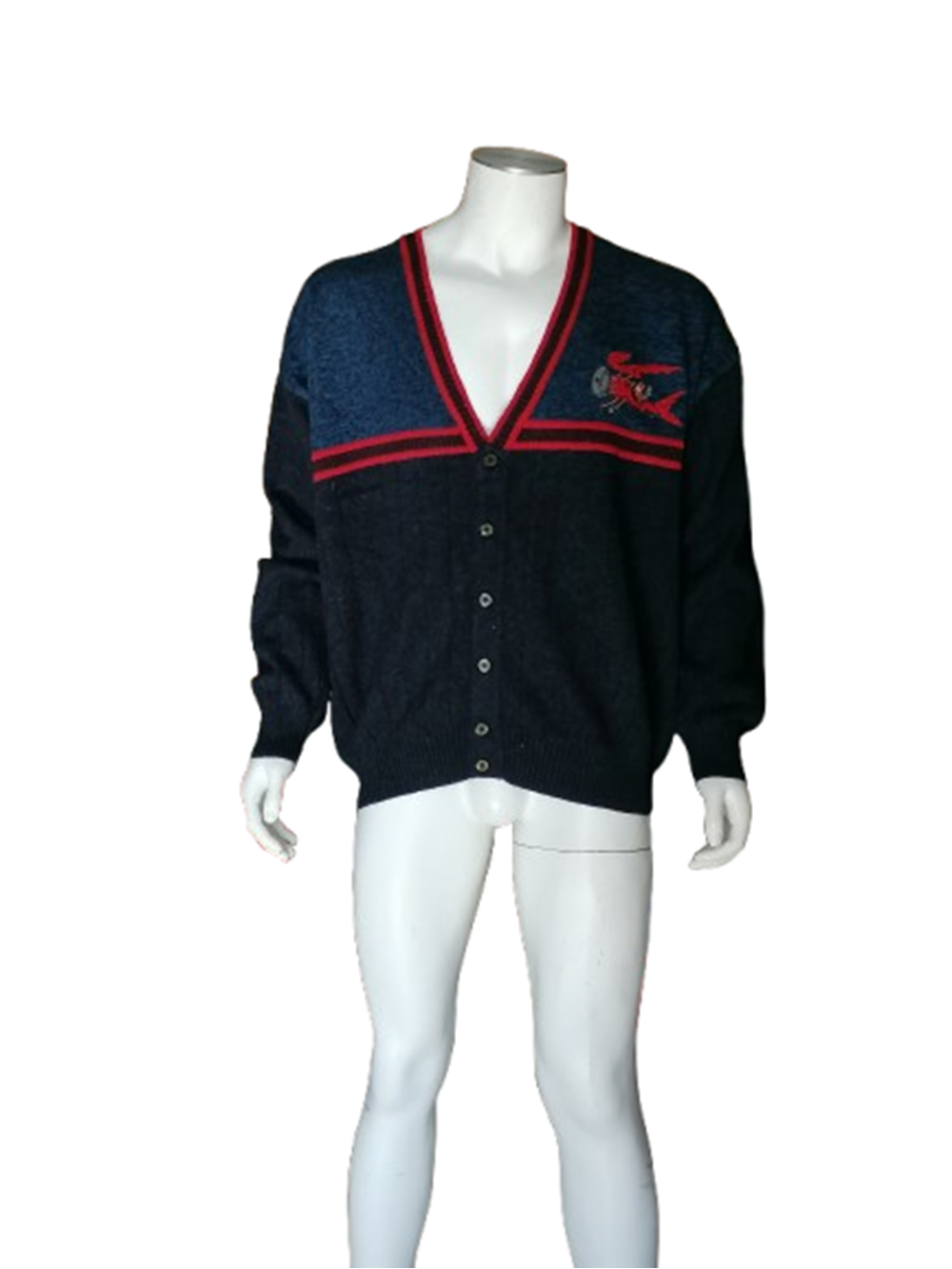 Cardigan iMASCHI Vintage Oversize Deadstock Unisexe