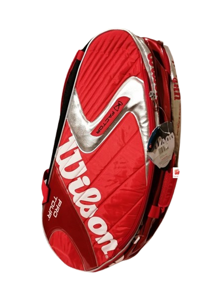 Wilson K Factor Pro Tour Super 6 WRZ612900 – Sac Tennis Deadstock Neuf avec Étiquette