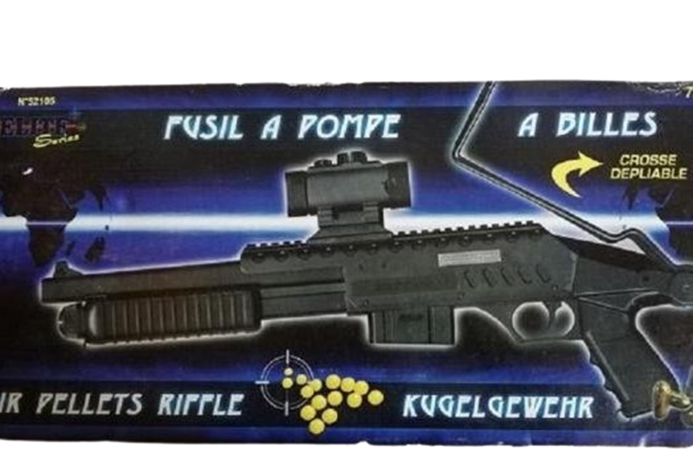 Fusil à pompe ÉLITE 52105 – 76 cm – 0,500 J – Neuf en boîte